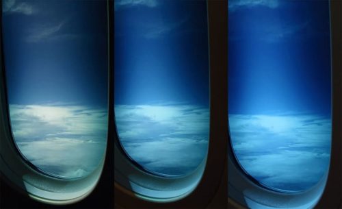 航空用電子カーテン