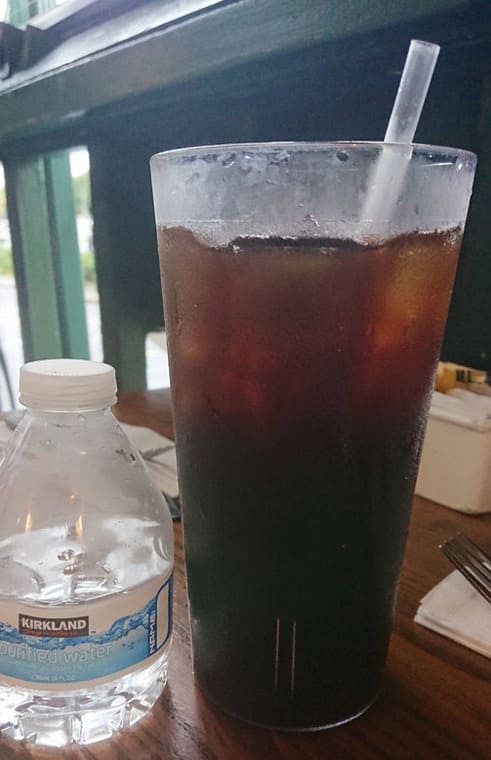 エッグスンシングスのドリンク